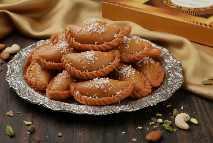 Kesar Gujiya